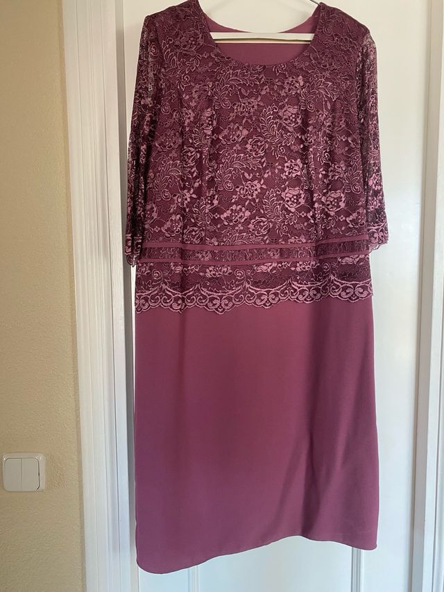 Traje fiesta vestido y chaqueta