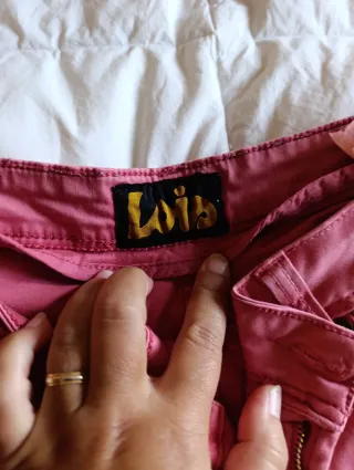 Pantalón Lois Mujer Talla 40 Rosa