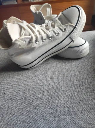 Botas Converse Mujer Plataforma Talla 36