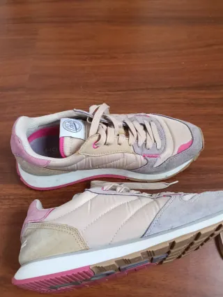 Zapatillas Hoff Beige y Rosa