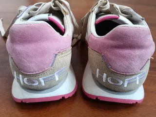 Zapatillas Hoff Beige y Rosa
