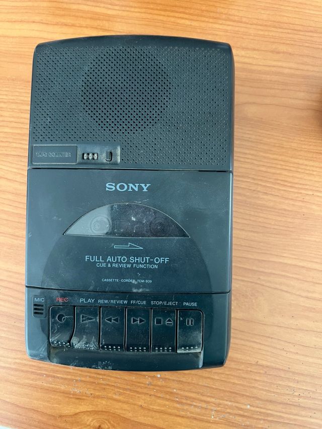 Grabadora de cintas Sony TCM-939