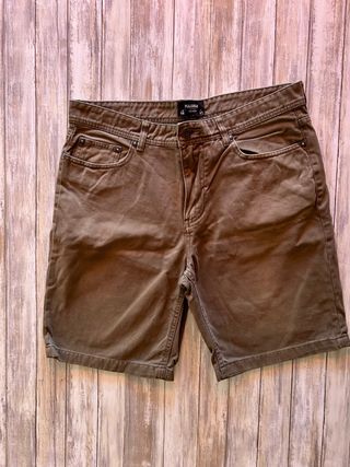 Bermudas Pull&Bear Marrón Talla L