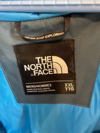 The North Face Gris/Azul Talla XXL