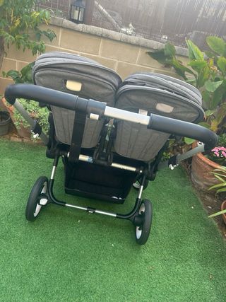 Bugaboo Donkey 3 Silla Gemelar Gris