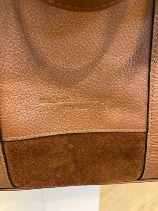Bolso Maison Héritage Mini Malta Camel