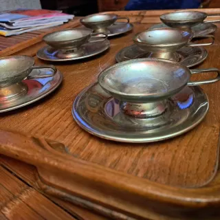 Servizio tazzine caffè antiche