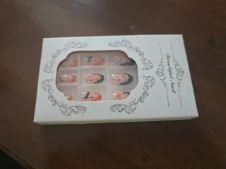 Set Unghie Finte Colorate