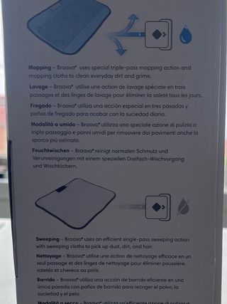 Robot fregona iRobot Braava 390t