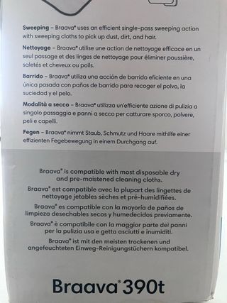 Robot fregona iRobot Braava 390t