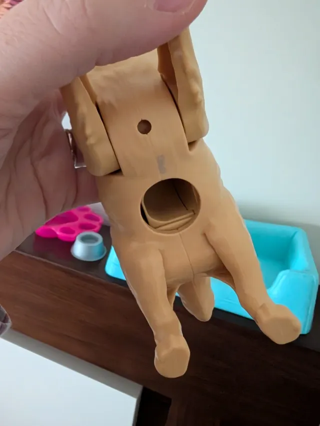 "Barbie perritos recién nacidos" completa