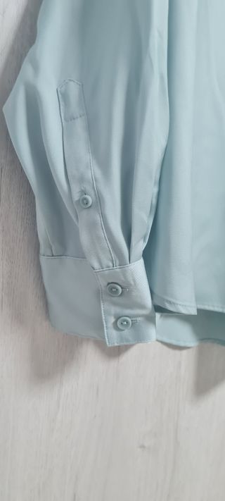 Blusa verde pastel C&A Talla 46.