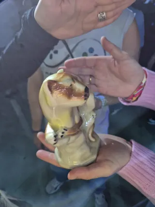 Figura de porcelana animal mitológico