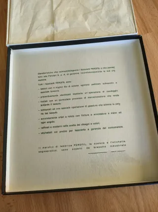 Fazzoletti uomo Perofil bianchi