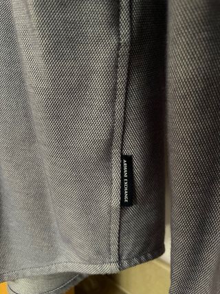 Camisa Armani Exchange Azul