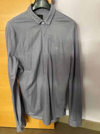Camisa Armani Exchange Azul