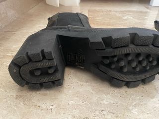 Botines negros tacón plataforma