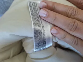 Saco bebé beige Mango