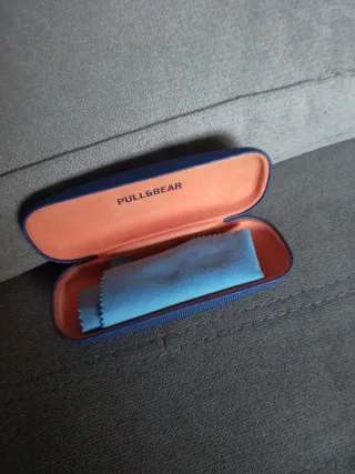 Funda de gafas Pull&Bear azul