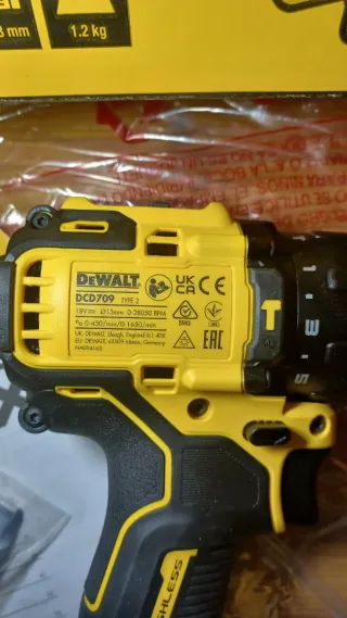 Taladro Atornillador DeWalt DCD709N XR