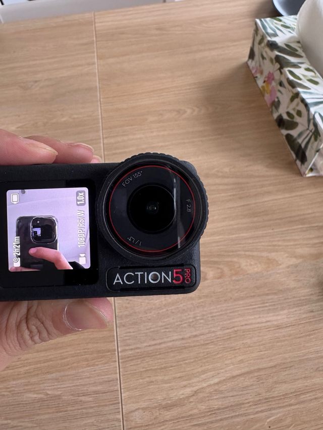 DJI Action 5 Pro Cámara Negra