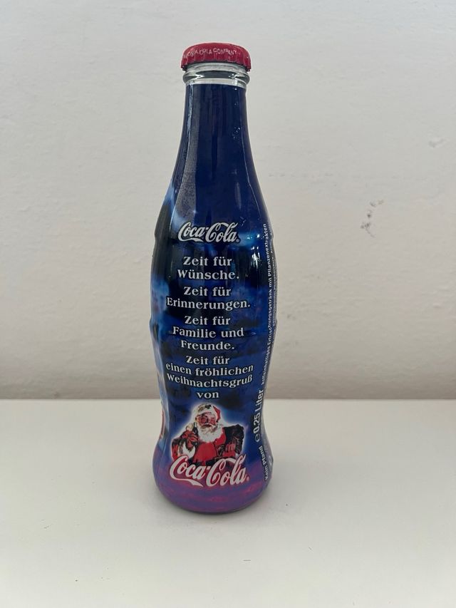 Bottiglia Coca Cola Babbo Natale Germania
