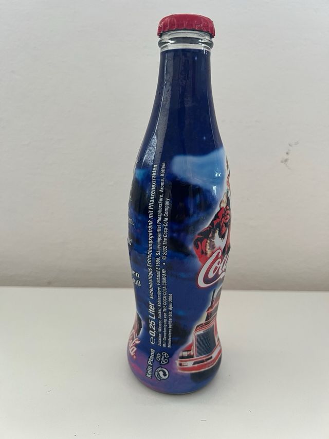 Bottiglia Coca Cola Babbo Natale Germania
