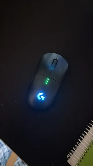 Ratón Gamer Logitech G Pro Negro/Azul