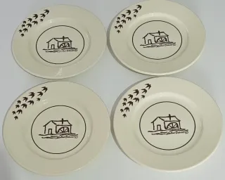 Set da colazione per 4 Mulino Bianco vintage