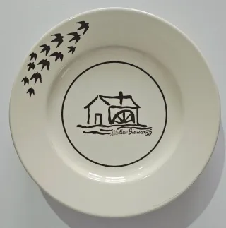 Set da colazione per 4 Mulino Bianco vintage