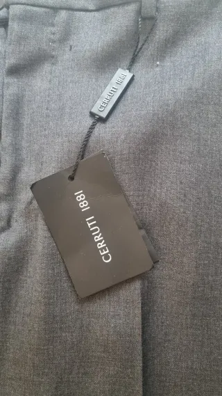 Pantalones de vestir Cerruti 1881 grises