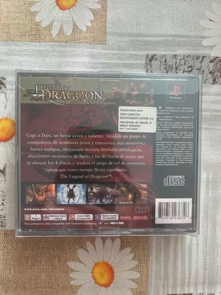 The Legend of Dragoon PS1 PAL Español