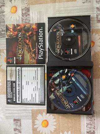 The Legend of Dragoon PS1 PAL Español