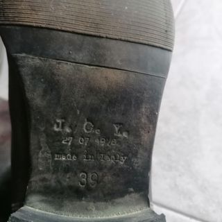 Stivali alti grigi taglia 39