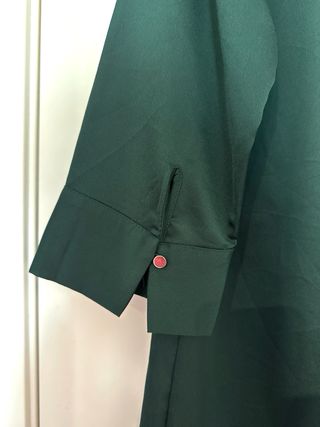 Vestido H&M verde botella