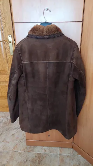 Chaquetón Piel Vuelta Mouton Vintage Hombre