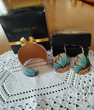 Parure Bracciale Orecchini Cristian Lay