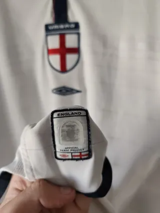 Camiseta Inglaterra Umbro retro 2003 2005