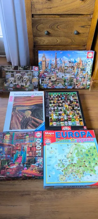 Puzzle Educa 500 piezas cachorros