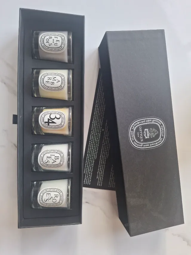 Coffret 5 Velas Diptyque