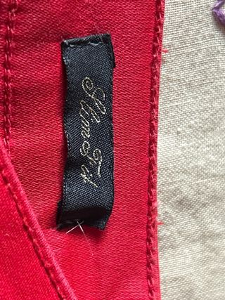 Pantalones Zara efecto piel acolchados