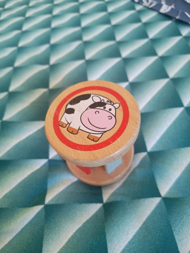 Sonaglio in legno per neonati