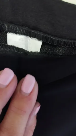 Traje pantalón negro nuevo con etiqueta