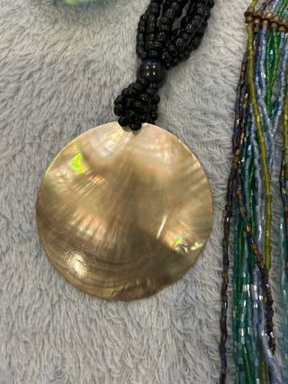 Lote Bisutería Collares y Pulseras, collar reloj