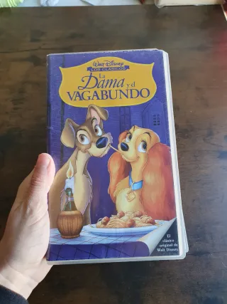 Lote 4 Películas VHS Disney Clásicos Español