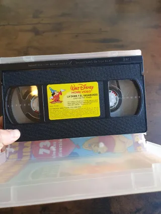 Lote 4 Películas VHS Disney Clásicos Español