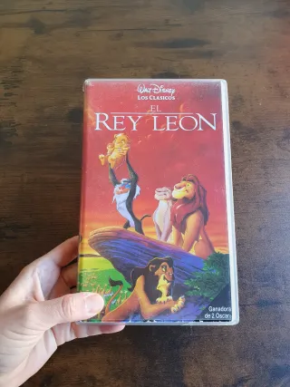 Lote 4 Películas VHS Disney Clásicos Español