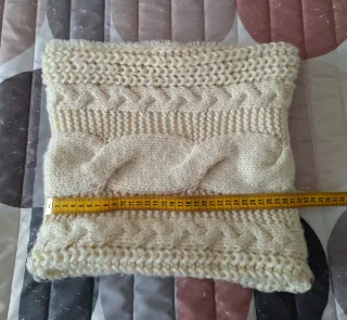 Buff mujer tejido trenzado