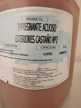 Imprimación Acuosa Exteriores Castaño Nº2