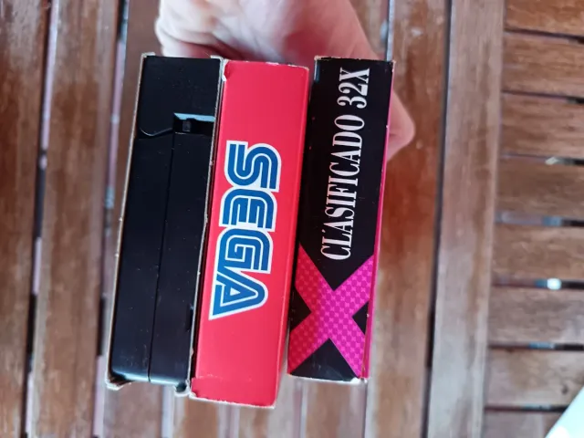 Cintas VHS SEGA Sonic 2 y MD 32X